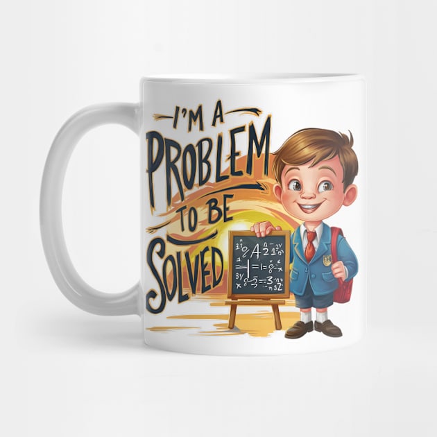 Intellectual Whimsy: Schoolboy Solving Equations by ShopFusion